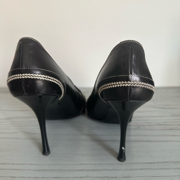 Dior Black Pumps with CD initials. Size 40.5. In very good condition - Picture 10 of 11